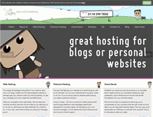 Tablet Screenshot of decodehosting.com